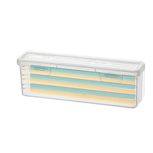 Transparente Bleistifthülle, Clear Bleistiftbox - Organizer für Schachteln, Schreibtisch-Titelverteiler, robuster Organizer für Schreibwaren, Gianato von Generic