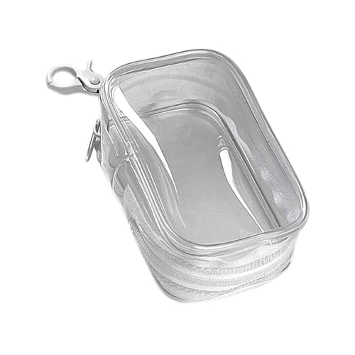 Transparente Handtasche – tragbare transparente Handtasche, kleine transparente Taschen mit Reißverschluss | Aufbewahrungstaschen mit Reißverschluss, multifunktionale Staubschutztasche für Transparente Handtasche – tragbare transparente Handtasche, kleine transparente Taschen mit Reißverschluss | Aufbewahrungstaschen mit Reißverschluss, multifunktionale Staubschutztasche für von Generic
