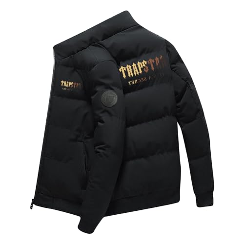 Trapstar Jacke Kinder Trapstar Jacke Herren Windbreaker Leichte Trapstar Tracksuit Herbst Winter Logo Druckte Trapstar London Jacke Übergangsjacke mit Kapuze Men Winter Jacket von Generic