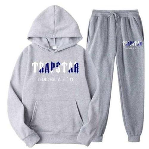 Trapstar Jogginghose Herren Kinder Jogginganzug Jungen Langärmeliges Herren-Hemd-Hosen-Set Jogginganzug Mädchen Hoodies Y2K Trapstar Shirt Sportanzug Kinder Jungen Herren-Sportbekleidung von Generic