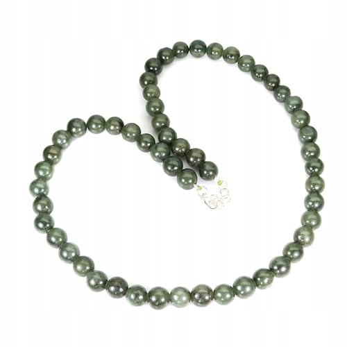 Traumhaft Silber 925 Halskette Natur Jade von Generic