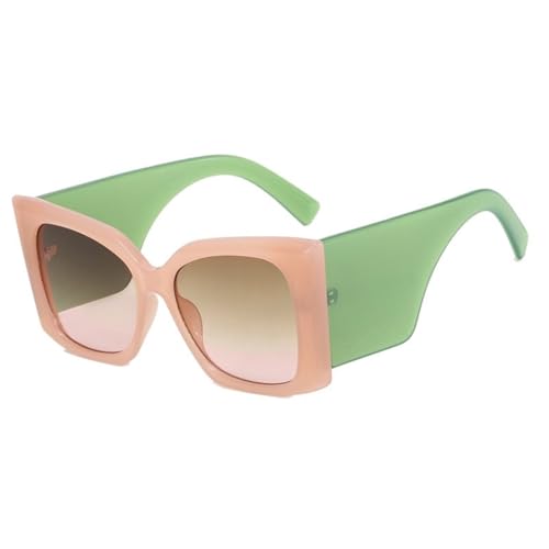 Trendy Sonnenbrille Mit Quadratischem Rahmen For Herren Und Damen, Polarisierte Sonnenbrille For Autofahren Im Freien, Urlaub, Party(Multi-colored) von Generic