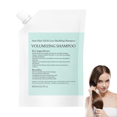 Tricholoy Anti-Hair Fall & Less Shedding & Volumizing Shampoo, Nature Shampoo Oil Control Calming & Strengthens Hair for Women and Men von Generic