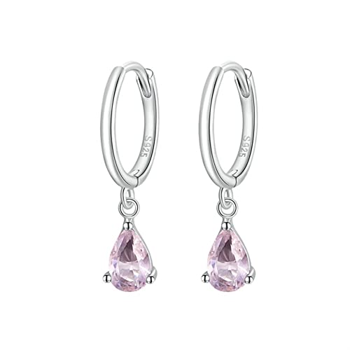 Tropfenohrringe für Frauen Sterling Silber Zirkon innen-außen Tropfenschliff Geschenke Mode zierliche Geburtstag Tropfenohrringe für Frauen Sterling Silber Zirkon innen-außen Tropfenschliff Geschenke Mode zierliche Geburtstag von Generic