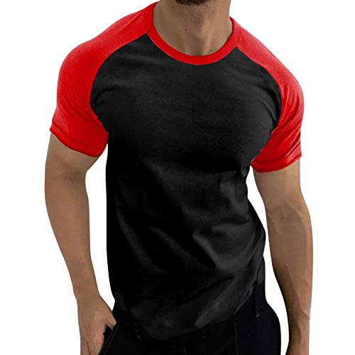 Tshirt Herren Zip Hoodie Herren Henley-Shirt lässige Kurzarm V-Ausschnitt Tshirts Kurze Ärmel Herren Tank Top Sleeveless Sommer Shirt von Generic