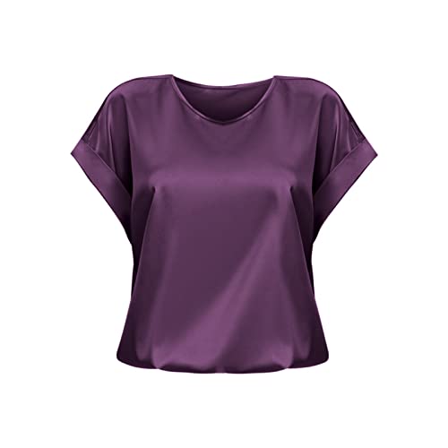 Tunika Damen Tshirt Kurzarm,Dirndlbluse Schneewittchenkragen,Bluse Lochstickerei,Weiße Bluse Mit Spitze,Ärmellose Tunika,Hose Mit Bluse Festlich,Tunika Chiffon,Hemd Damen Kariert von Generic