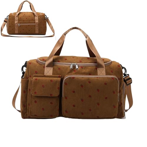 Turnbeutel – Lauftasche mit großem Fassungsvermögen mit Schuhfach | Gym Duffle-Tasche für Frauen mit Nasstasche | Wasserdichter Reise-Knopfbeutel | Gymnas Duffel, , Se référer à la description von Generic