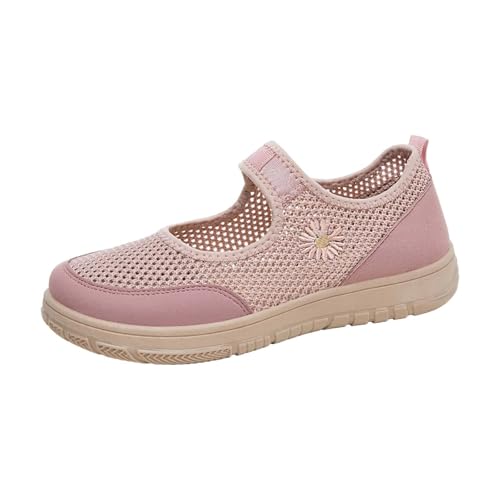 Turnschuh Damen Trekkingschuhe Mit Riemen Blumenstickerei Verleiht Walkingschuhe Mesh Atmungsaktive Flach Slip Sneaker Breite Füße Leichte rutschfeste Freizeitschuhe Mode Turnschuhe Turnschuh Damen Trekkingschuhe Mit Riemen Blumenstickerei Verleiht Walkingschuhe Mesh Atmungsaktive Flach Slip Sneaker Breite Füße Leichte rutschfeste Freizeitschuhe Mode Turnschuhe von Generic