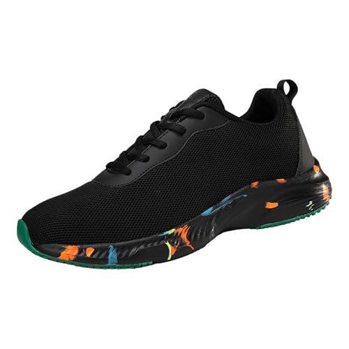 Turnschuhe Herren Damen Mesh Sportschuhe Damen Atmungsaktiv Leicht Sneaker Bequem Joggingschuhe Mode Outdoor Laufschuhe Fitnessschuhe Unisex Tennisschuhe Liebespaar Walkingschuhe Shoes von Generic