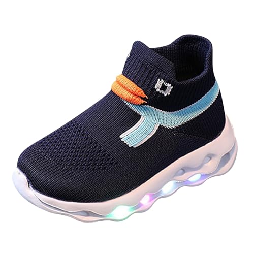 Turnschuhe Jungen Mädchen - Kinderschuhe für Jungen und Mädchen Leuchtschuhe Turnschuhe Helle Sohle Trainingsschuhe rutschfeste Trekking Trekking Wanderschuhe Tennisschuhe Jungenschuhe Unisex von Generic