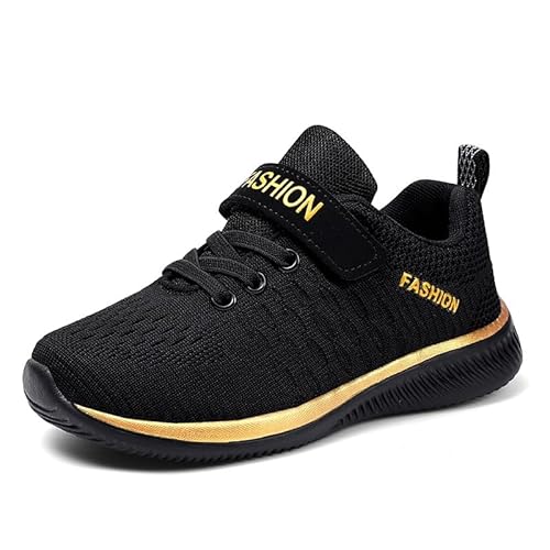 Turnschuhe Jungen Mädchen Mesh Atmungsaktiv Hallenschuhe 2-in-1-Rollschuhe flach Dicker Boden rutschfest Schuhe Fitnessschuhe Straßenlaufschuhe Jungenschuhe Unisex von Generic