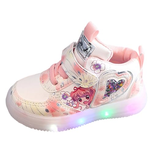 Turnschuhe Jungen rutschfeste - Outdoor Sneaker Unisex Kinder Flexibel Sportschuhe mit Klettverschlu wasserdichte Hallenschuhe Licht Stylish Kinderschuhe Luftig Laufschuhe Freizeitschuhe Größe 28-37 von Generic