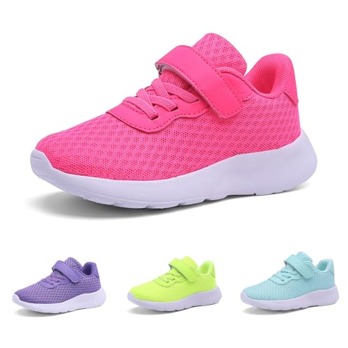 Turnschuhe Mädchen,Sportschuhe Kinder Schuhe Atmungsaktiv Laufschuhe Sneaker Mesh-Sneakers zum Schnüren für Kinder Lässige Bequeme Laufschuhe Lauf- Tennisschuhe Sportschuhe Kinderschuhe (32 Big Kids) von Generic