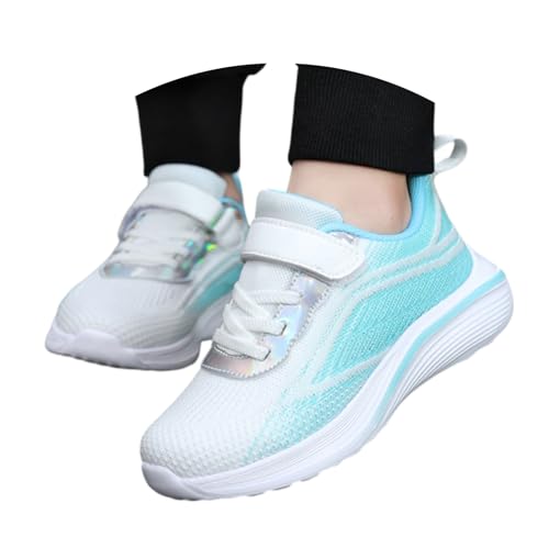Turnschuhe Mädchen Sportschuhe Kinder Hallenschuhe Kinderschuhe Atmungsaktiv Laufschuhe Sneaker Hallenturnschuhe von Generic