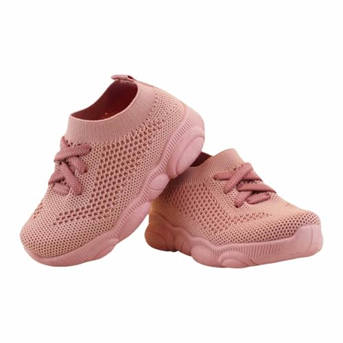 Turnschuhe Mädchen Sportschuhe Laufschuhe Mesh Atmungsaktiv Hallenschuhe Tennisschuhe Leicht Outdoor Fitness Sneaker von Generic