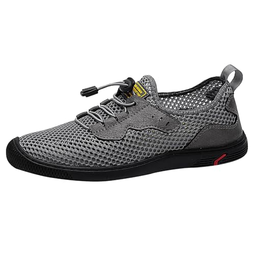 Turnschuhe Trekkingschuhe Mit Erhöhungen Laufschuhe Leichtgewichts Slip On Bootsschuhe Lightweight rutschfeste Schlupfschuhe Sneaker Outdoor Breathable Breathable von Generic