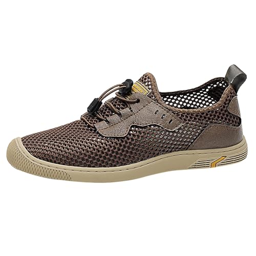 Turnschuhe Trekkingschuhe Mit Erhöhungen Laufschuhe Leichtgewichts Slip On Bootsschuhe Lightweight rutschfeste Schlupfschuhe Sneaker Outdoor Breathable Breathable von Generic