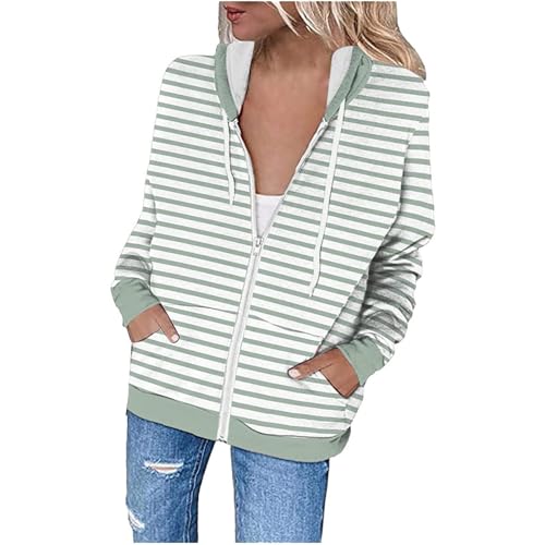 Übergangsjacke Damen Herbst Bomberjacke Einfarbig Langarm Hoodie Jacke Mit Reißverschluss Oversize Casual Leicht Sommerjacke Kapuzenjacke Decke von Generic