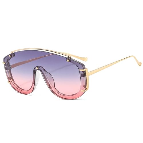 Übergroße Sonnenbrille für Damen. Vintage siamesische Sonnenbrille mit quadratischem Rahmen45 von Generic