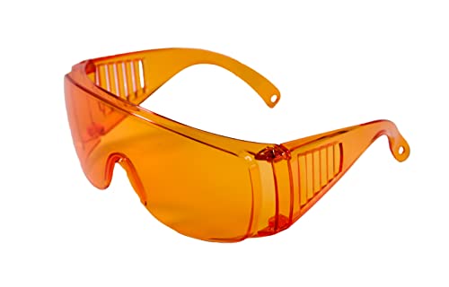 UVtech SLEEP-1 100% Blaulichtfilter und Grünlichtfilter orange Brille Computerbrille PC Gaming Bluelight Filter Uv Blue Light Blocking Glasses Anti Damen Herren von Generic