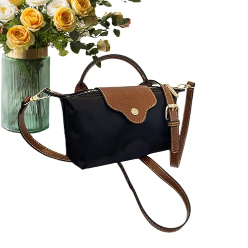 Umhängetasche Brieftasche, Farbblock Brieftasche - Umhängetasche Satchel Schwarz Brieftasche Mode | Wasserdichte niedliche leichte robuste quadratische Brieftasche für Frauen tägliche Datierung Umhängetasche Brieftasche, Farbblock Brieftasche - Umhängetasche Satchel Schwarz Brieftasche Mode | Wasserdichte niedliche leichte robuste quadratische Brieftasche für Frauen tägliche Datierung von Generic