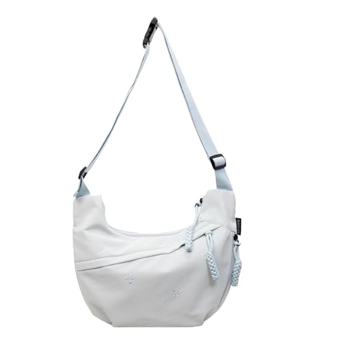 Umhängetasche for Frauen Nylonknödelbeutel mit Reißverschluss zum täglichen Gebrauch (grün) von Generic