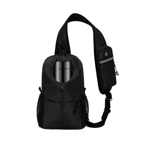 Umhängetasche für Herren - Umhängetaschen, Brusttaschen | Verstellbarer Rucksack Umhängetasche Umhängetasche Reiserucksack für Outdoor-Wanderreisen von Generic