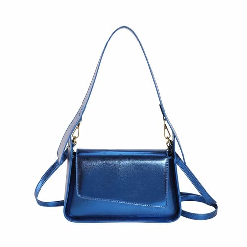 Umhängetaschen Damen Rot Abendtasche, Damen-Geldbörse, Tragetasche, helles, Partytasche, niedliche Umhängetaschen, Clutch-Geldbörsen Zirkeltraining Taschen Herren (Blue, One Size) von Generic