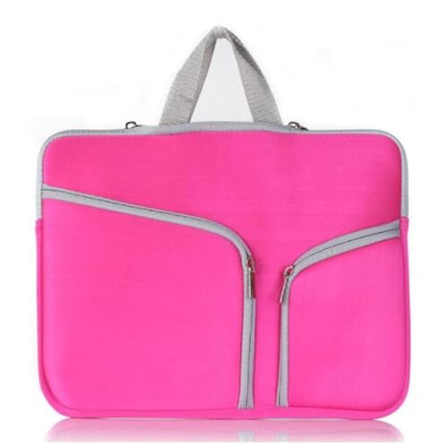 Umstands Jogginghose Damen Mit Taschen Computertasche Bunte Laptoptasche mit Taschen Bettzeug Taschen (Hot Pink, 14) von Generic