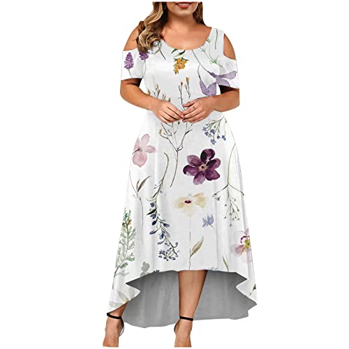 Umstandskleid Spitze Fotoshooting Kleid Plus Größe Chiffon-Kleid Bedrucktes Kleid Einfarbiges Kleid Casual Ärmel Damen Halbe Größe Plus Größe Kleid Der Rückversand ist Nicht erstattungsfähig! von Generic