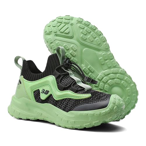 Unisex Kinder Barfussschuhe Flach Freizeit Straßenlaufschuhe Freizeit Minimalistische Wanderschuhe Mesh Mode Straßenlaufschuhe Dicker Boden rutschfest frühling Sommer Autumn von Generic