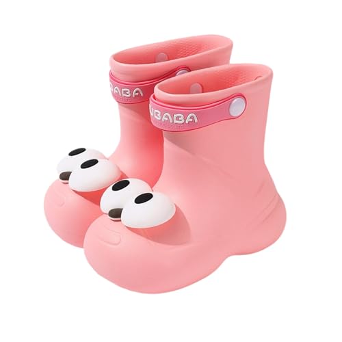 Unisex Kinder Gummistiefel Mädchen Leichte Weiche Sohle Regenschuhe Anti-Rutsch Verstellbare Wasserschuhe Cartoon Cartoon Boots für 2-10 Jahre Kinder Unisex Kinder Gummistiefel Mädchen Leichte Weiche Sohle Regenschuhe Anti-Rutsch Verstellbare Wasserschuhe Cartoon Cartoon Boots für 2-10 Jahre Kinder von Generic
