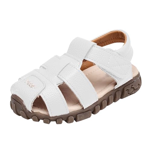 Unisex Kinder Outdoor Sportsandalen - Geschlossene Sandalen Antirutsch Strandsandale Flache Wandersandalen Bequem Kindersandalen Kleinkind Badesandalen Lrteroptik Laufschuhe von Generic