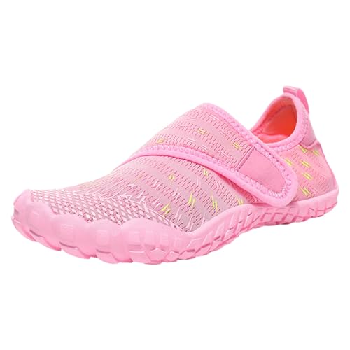 Unisex Kinder Schuhe - Ganzjahres Straßenlaufschuhe Jungen Mädchen Schuhe Slip On Laufschuhe Flach Dicker Boden rutschfest Kinder Flach Dicker Boden rutschfest Hallenschuhe Fitnessschuhe von Generic