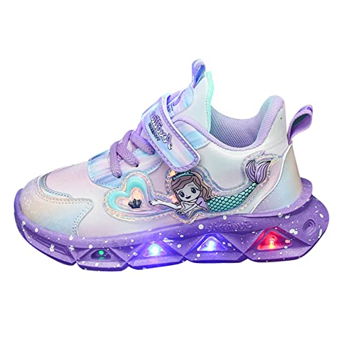 Unisex Kinder Schuhe Mesh Atmungsaktiv Hallenschuhe Leuchtschuhe Turnschuhe Outdoor Schnüren Tennisschuhe Breite Füße Weisse Sohle Basketballschuhe Walkingschuhe Festliche für Jugendliche von Generic