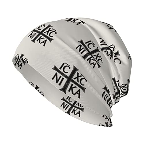 Unisex Slouch Beanie Ic Xc Nika Kreuz Orthodox Ost Beanie Mütze Warme Basic Beanie Mode Watch Hat Für Reisen Winter Winter Unisex Slouch Beanie Ic Xc Nika Kreuz Orthodox Ost Beanie Mütze Warme Basic Beanie Mode Watch Hat Für Reisen Winter Winter von Generic