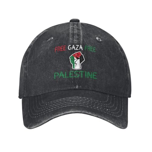 Unisex Sonnenmütze Free Gaza Free Palästina Mütze Baseball Kappe Streetwear Trucker Kappe Atmungsaktives Basecap Für Radfahren Wandern Ausflug Frühjahr von Generic