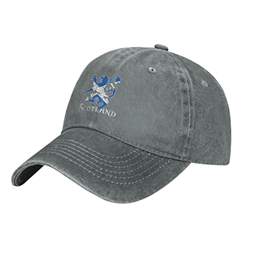 Unisex Sonnenschutzkappe Löwe Auf Freiem Fuß Schottland Schottisch, Cool Mütze Freizeit Basecap Baseball Cap Für Damen Outdoor Running von Generic