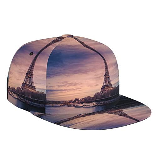 Unisex Trucker Kappe Eiffelturm Sonnenhut Kappe Atmungsaktives Sportmütze Schnell Trocknende Baseball Kappe Für Wandern Frühjahr Radfahren von Generic