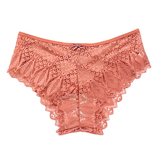 Unterhose Frauen Schlüpfer Blume Slips Erotisch Unterwäsche Lace Lingerie Spitzen String Tanga Sexy Dessous Tanga G String Panties & Hipsters Atmungsaktiv Erotic Panty Damen für Sex mit Spitze von Generic