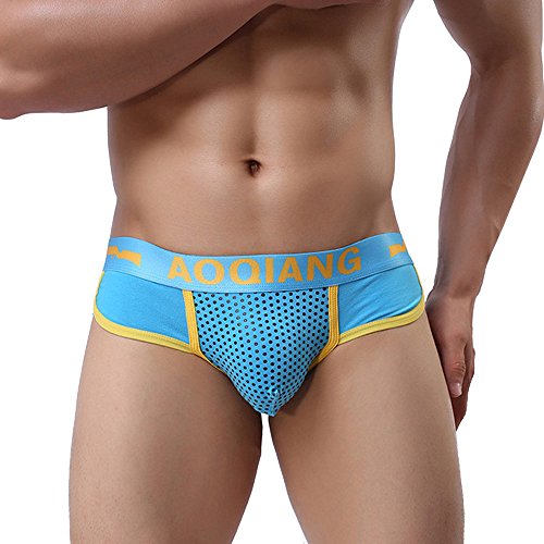 UnterwäSche Herren Baumwolle, Slips Herren, Unterhosen MäNner Lang, G-String Unterhosen Bikini, Low Rise Unterhose Panties Sportunterwäsche, Weicher Bequemer Boxershorts Herren von Generic