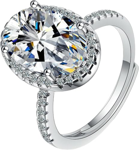 Vergoldeter Kupferring, verstellbar, funkelnder Zirkonia, einzigartiges handgefertigtes Design, Damen-Modeschmuck von Generic