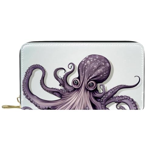 Verschluss Geldbörsen Abstraktes Meerestier Brieftasche Tragbare Portmonee Nette Handtaschen Für Lehrer, Mädchen, Mutter von Generic