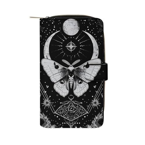 Verschluss Geldbörsen Schmetterling Leder Geldbörse Tragbare Handtaschen Vintage Geldtasche Für Frauen, Mädchen, Mutter von Generic
