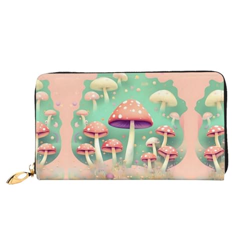 Verschluss Geldbörsen Traumpilz Wallet Printmotiv Portmonee Retro Geldtasche Für Mädchen, Kinder, Frauen von Generic