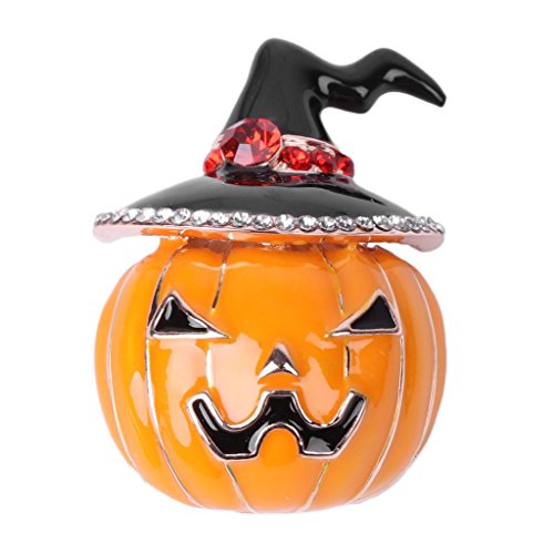 Vintage Frauen Kürbis Hut Brosche Brosche Halloween Thanksgiving Schmuck Geschenk hohe Qualität von Generic