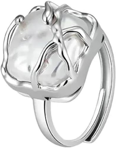 Vintage Geometrische Stapelringe Kupfer Verstellbarer Schmuck für Frauen Minimalistisches Zubehör von Generic