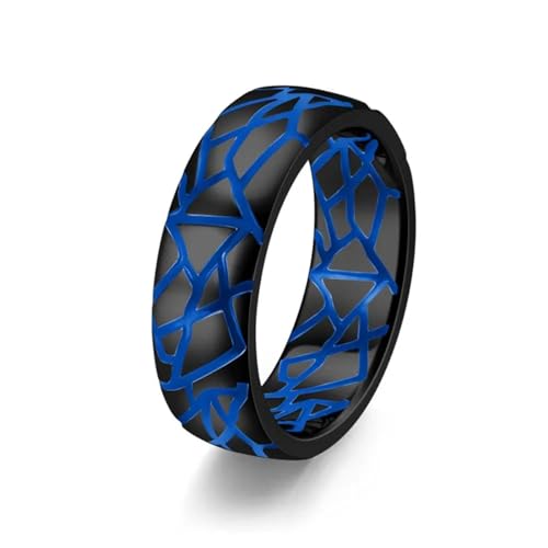 Vintage Titan Stahl Persönlichkeit Chinesischen Stil Gothic Cracked Ring für Männer Schmuck Vintage Titan Stahl Persönlichkeit Chinesischen Stil Gothic Cracked Ring für Männer Schmuck von Generic