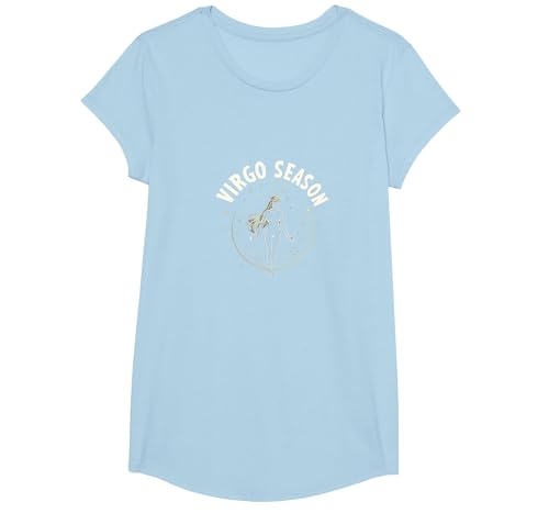 Virgo Season Himmlisches Sternzeichen Kunst für Männer T-Shirt, Girls, Himmelblau, XS Virgo Season Himmlisches Sternzeichen Kunst für Männer T-Shirt, Girls, Himmelblau, XS von Generic