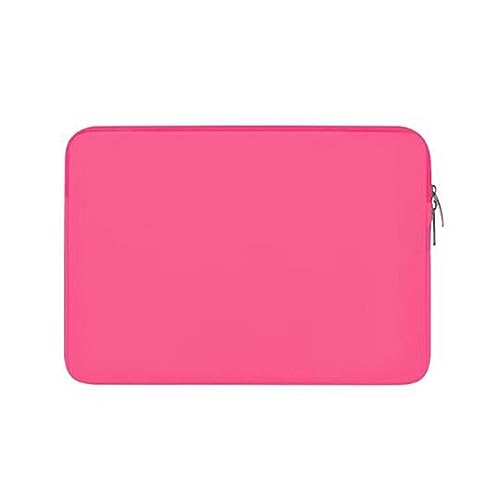 Visitenkarten Taschen Computertasche Bunte Laptoptasche mit Taschen Dirndl Taschen Damen (Hot Pink, 15.6) von Generic